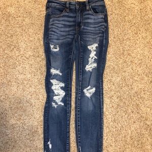 American Eagle ripped jeans